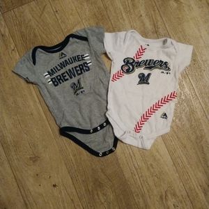Milwaukee brewers onesies
